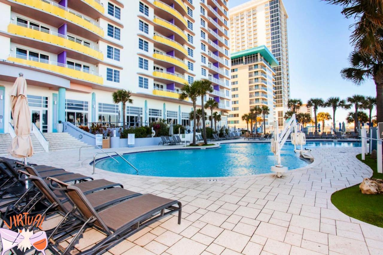 Wyndham Ocean Walk: Deluxe Oceanview Jacuzzi Condo in Daytona Daytona Beach Exterior photo